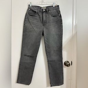 NWT New With Tags Madewell The Perfect Vintage Jeans in Washed Black